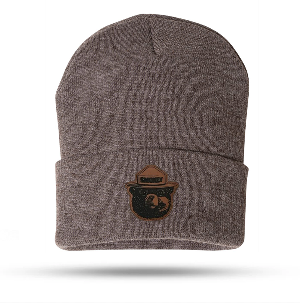 Smokey Bear Folded Cuff Beanie