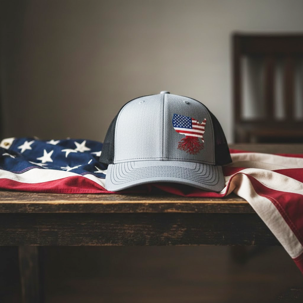 USA Roots Richardson Snapback Hat
