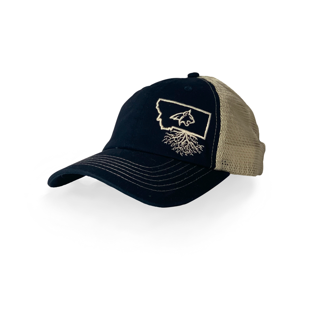 MSU Bobcat Contrast Adjustable Hat