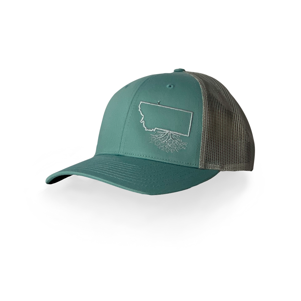 Low Profile Snapback Trucker Hat My Montana Roots Montana Hats