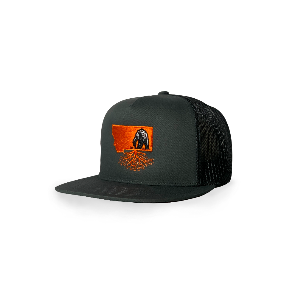 MT Roots Outdoor Collection Flat Bill Snapback Hat