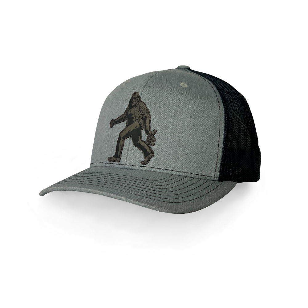 
                  
                    Sasquatch Leather Patch Snapback Trucker Hat
                  
                