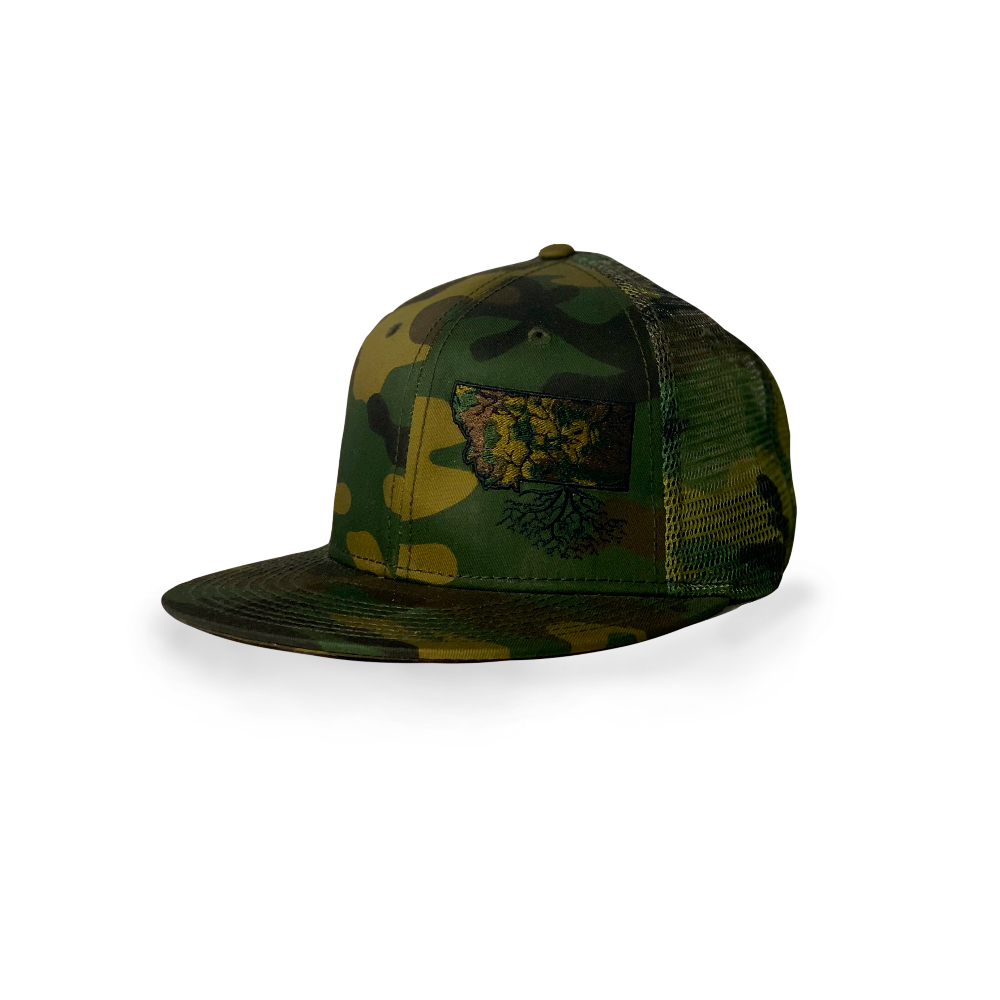 
                  
                    MT Roots Flat Bill Snapback Hat
                  
                