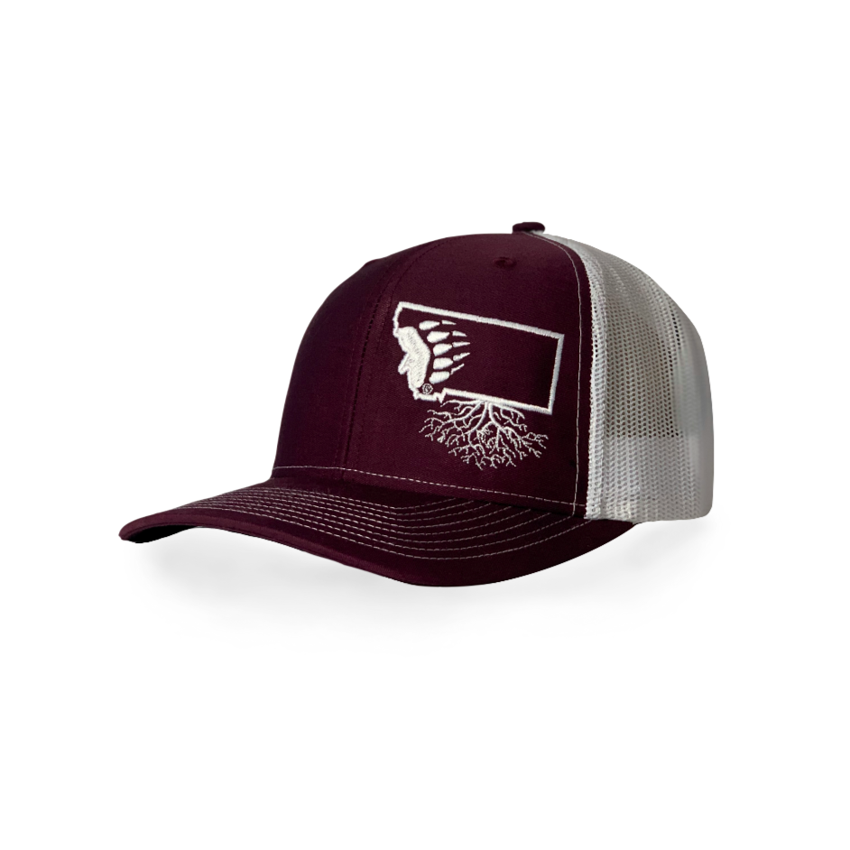 Griz Paw Snapback Trucker Hat