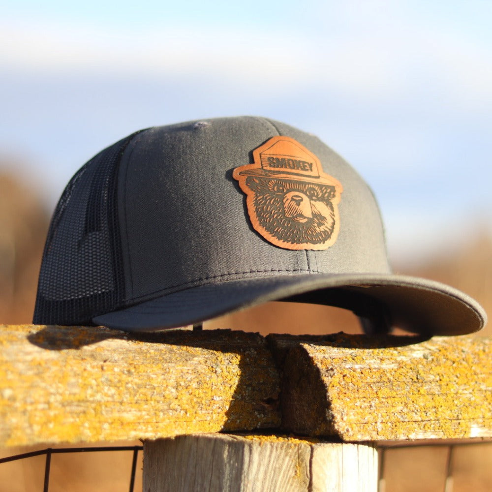 Smokey Bear Hat Patch Trucker