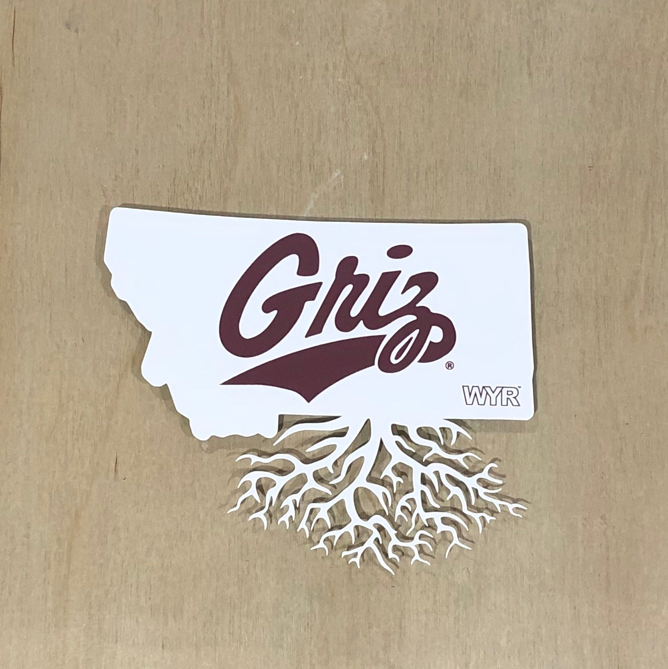 UM Griz Signature Decals