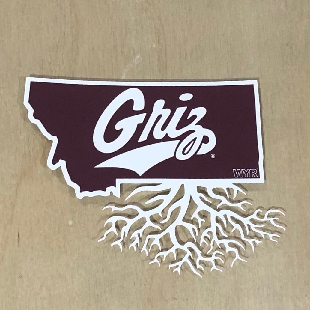 UM Griz Signature Decals