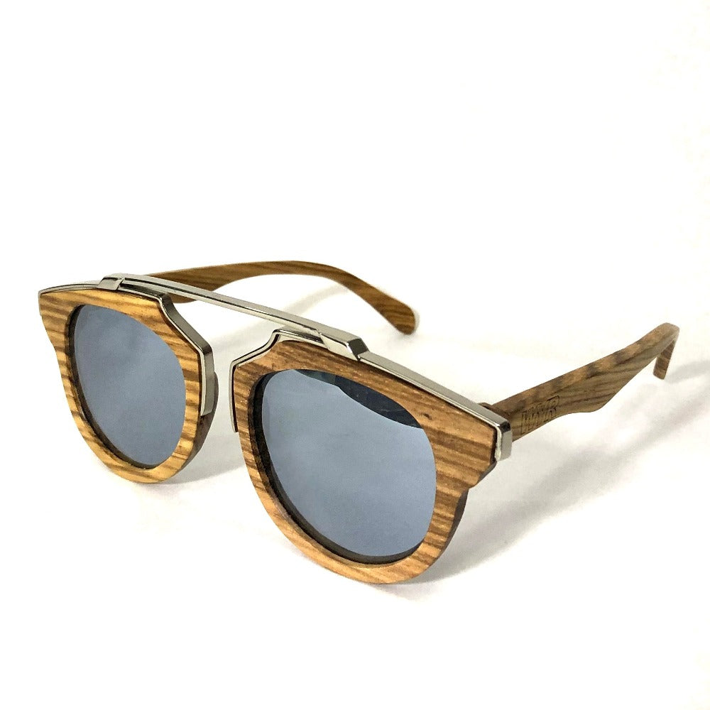 WYR Polarized Bamboo Sunglasses: Chattahoochee