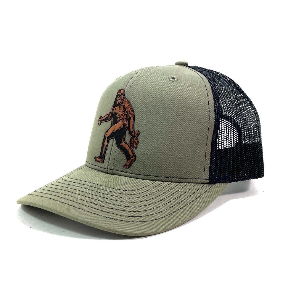 
                  
                    Sasquatch Leather Patch Snapback Trucker Hat
                  
                