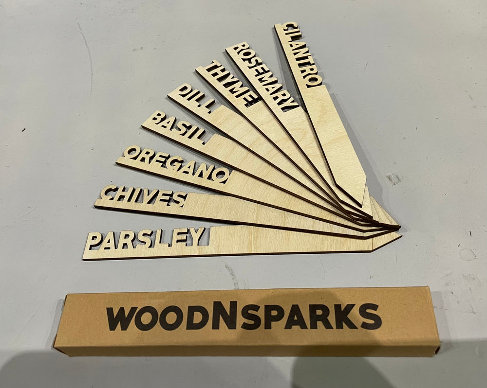 
                  
                    WoodNSparks Garden Markers
                  
                