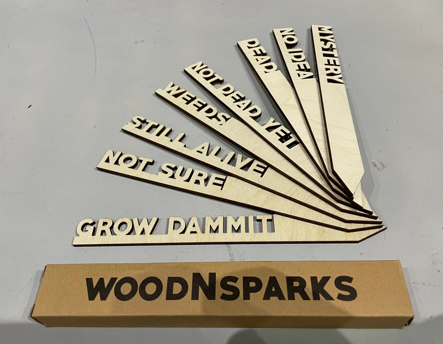 
                  
                    WoodNSparks Garden Markers
                  
                